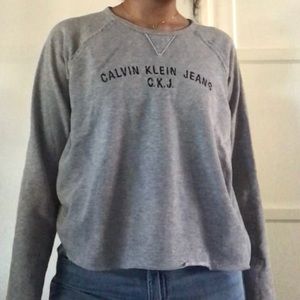 CALVIN KLEIN JEAN CREWNECK
